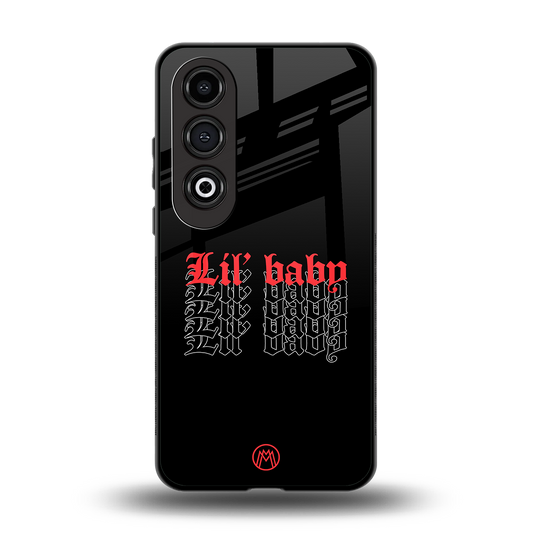 lil baby back phone cover | glass case for oneplus nord ce 4