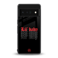 lil baby back phone cover | glass case for google pixel 6 pro