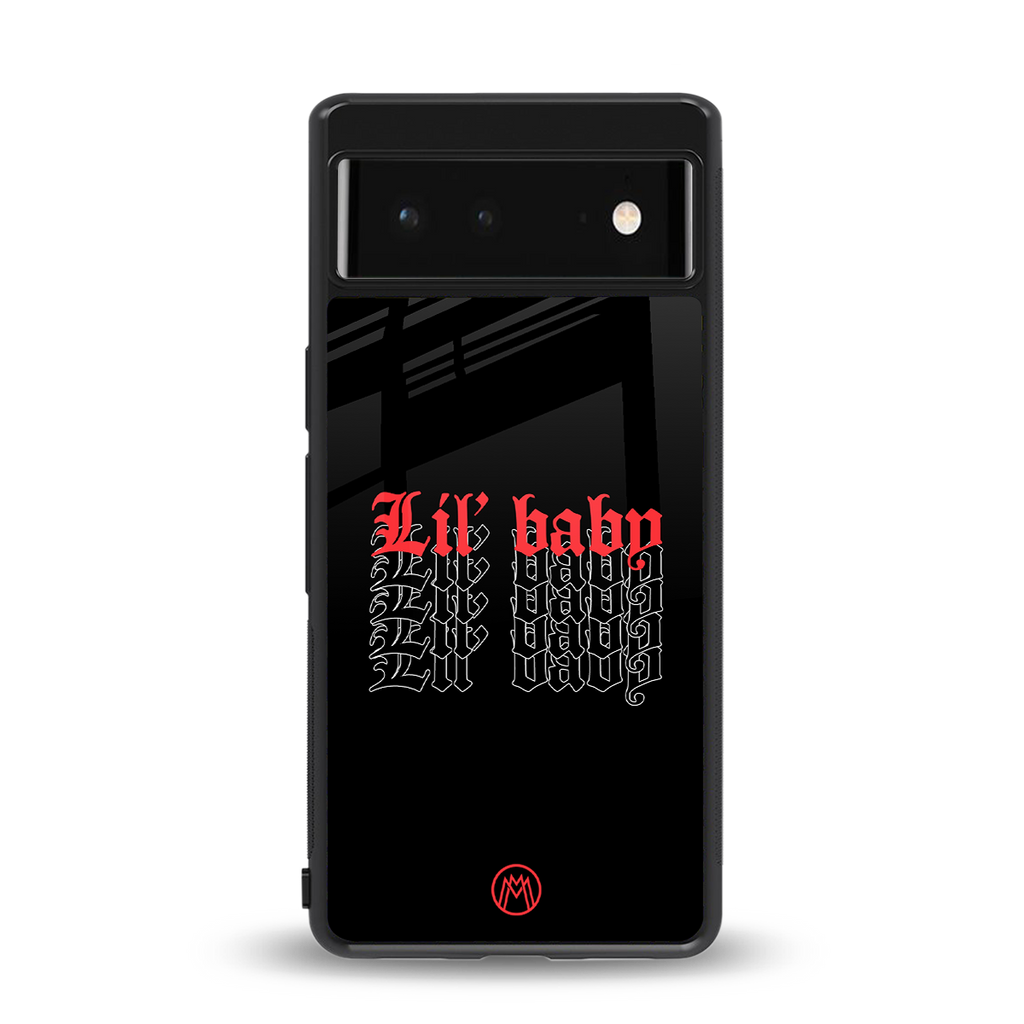 lil baby back phone cover | glass case for Google Pixel 6A