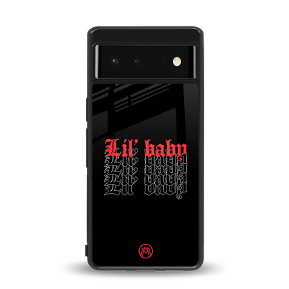 lil baby back phone cover | glass case for Google Pixel 6A