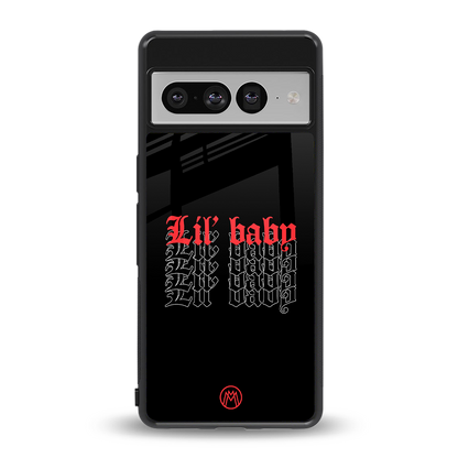 lil baby back phone cover | glass case for google pixel 7 pro