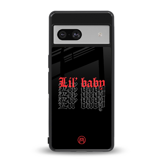 lil baby back phone cover | glass case for Google Pixel 7