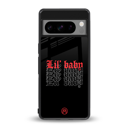 lil baby back phone cover | glass case for google pixel 8 pro