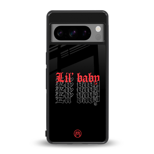 lil baby back phone cover | glass case for google pixel 8 pro