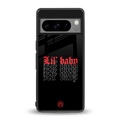 lil baby back phone cover | glass case for google pixel 8 pro