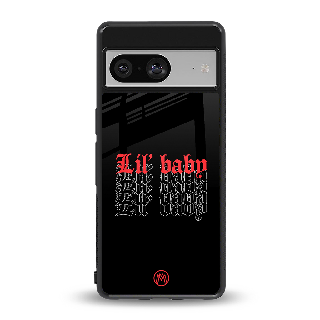 lil baby back phone cover | glass case for Google Pixel 8