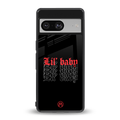 lil baby back phone cover | glass case for Google Pixel 8