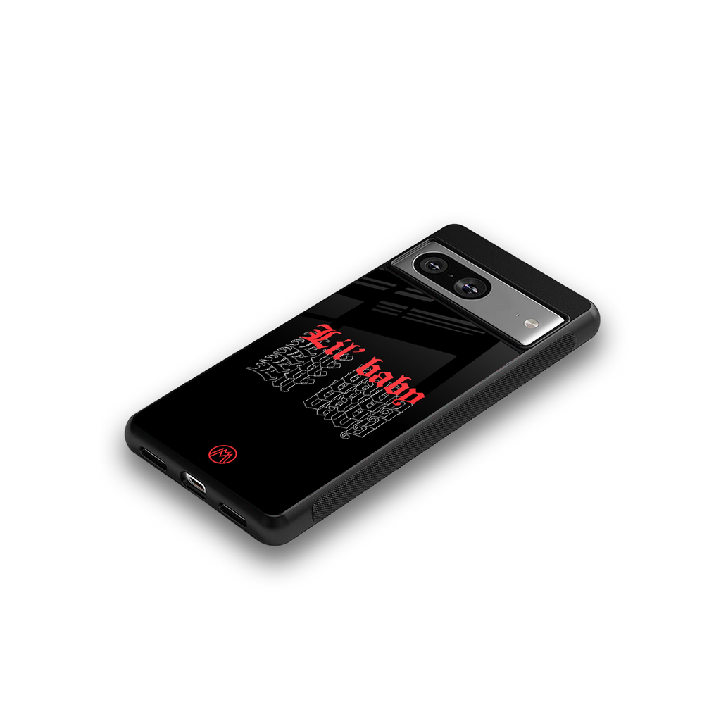 lil baby back phone cover | glass case for Google Pixel 8