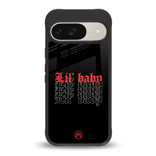 lil baby back phone cover | glass case for google pixel 9