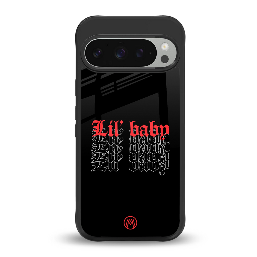 lil baby back phone cover | glass case for google pixel 9 pro