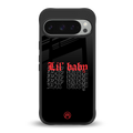lil baby back phone cover | glass case for google pixel 9 pro