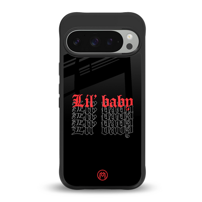 lil baby back phone cover | glass case for google pixel 9 pro xl