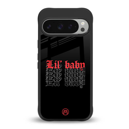 lil baby back phone cover | glass case for google pixel 9 pro xl