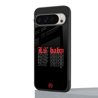 lil baby back phone cover | glass case for google pixel 9 pro xl