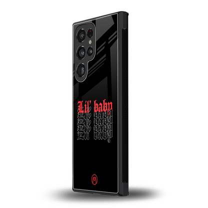 lil baby back phone cover | glass case for samsung galaxy s23 ultra