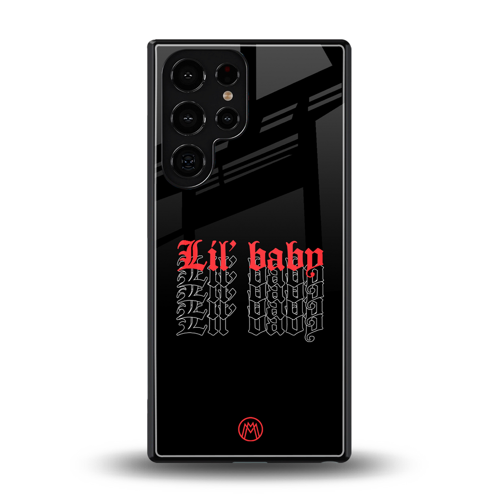 lil baby back phone cover | glass case for samsung galaxy s25 ultra