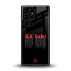 lil baby back phone cover | glass case for samsung galaxy s25 ultra