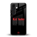 lil baby back phone cover | glass case for samsung galaxy s23 plus