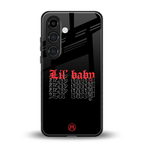 lil baby back phone cover | glass case for samsung galaxy s23 plus