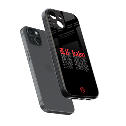 lil baby back phone cover | glass case for iphone 15