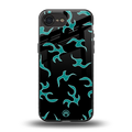 lil blue flames back phone cover | glass case for iphone 16e