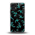 lil blue flames back phone cover | glass case for nothing phone 1