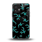 lil blue flames back phone cover | glass case for nothing phone 2
