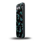 lil blue flames back phone cover | glass case for oneplus nord 4