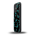 lil blue flames back phone cover | glass case for oneplus nord ce 3