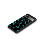 lil blue flames back phone cover | glass case for Google Pixel 7A