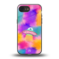 lil colourful alien back phone cover | glass case for iphone 16e