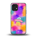 lil colourful alien back phone cover | glass case for nothing phone 1