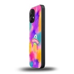 lil colourful alien back phone cover | glass case for nothing phone 2