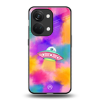 lil colourful alien back phone cover | glass case for oneplus nord 3