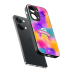 lil colourful alien back phone cover | glass case for oneplus nord 3