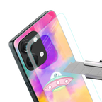 lil colourful alien back phone cover | glass case for oneplus nord 3