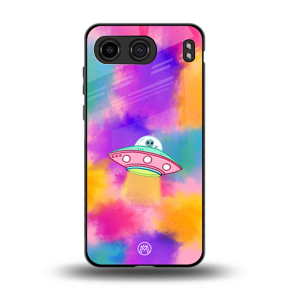 lil colourful alien back phone cover | glass case for oneplus nord 4