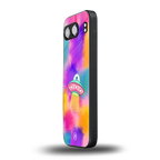 lil colourful alien back phone cover | glass case for oneplus nord 4