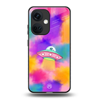 lil colourful alien back phone cover | glass case for oneplus nord ce 3