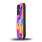 lil colourful alien back phone cover | glass case for oneplus nord ce 3