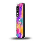 lil colourful alien back phone cover | glass case for oneplus nord ce 4