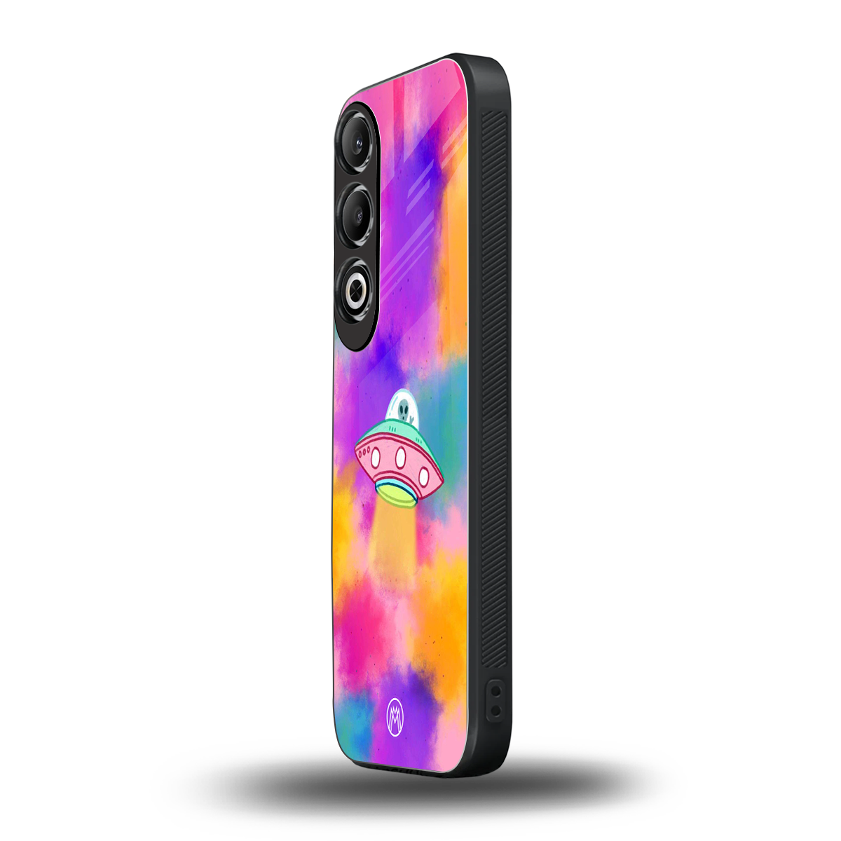 lil colourful alien back phone cover | glass case for oneplus nord ce 4
