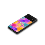 lil colourful alien back phone cover | glass case for google pixel 6