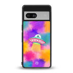 lil colourful alien back phone cover | glass case for Google Pixel 7