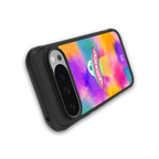 lil colourful alien back phone cover | glass case for google pixel 9 pro