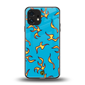 lil flames on blue back phone cover | glass case for nothing phone 1