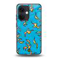 lil flames on blue back phone cover | glass case for oneplus nord ce 3