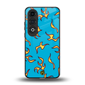 lil flames on blue back phone cover | glass case for oneplus nord ce 4