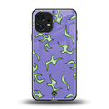 lil flames on purple back phone cover | glass case for nothing phone 1