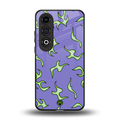 lil flames on purple back phone cover | glass case for oneplus nord ce 4
